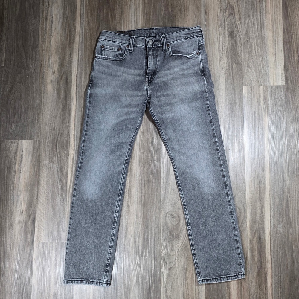 Levi Strauss & Co Mens‎ Gray Straight Leg Denim Jeans 31x27 Gray Wash Pants